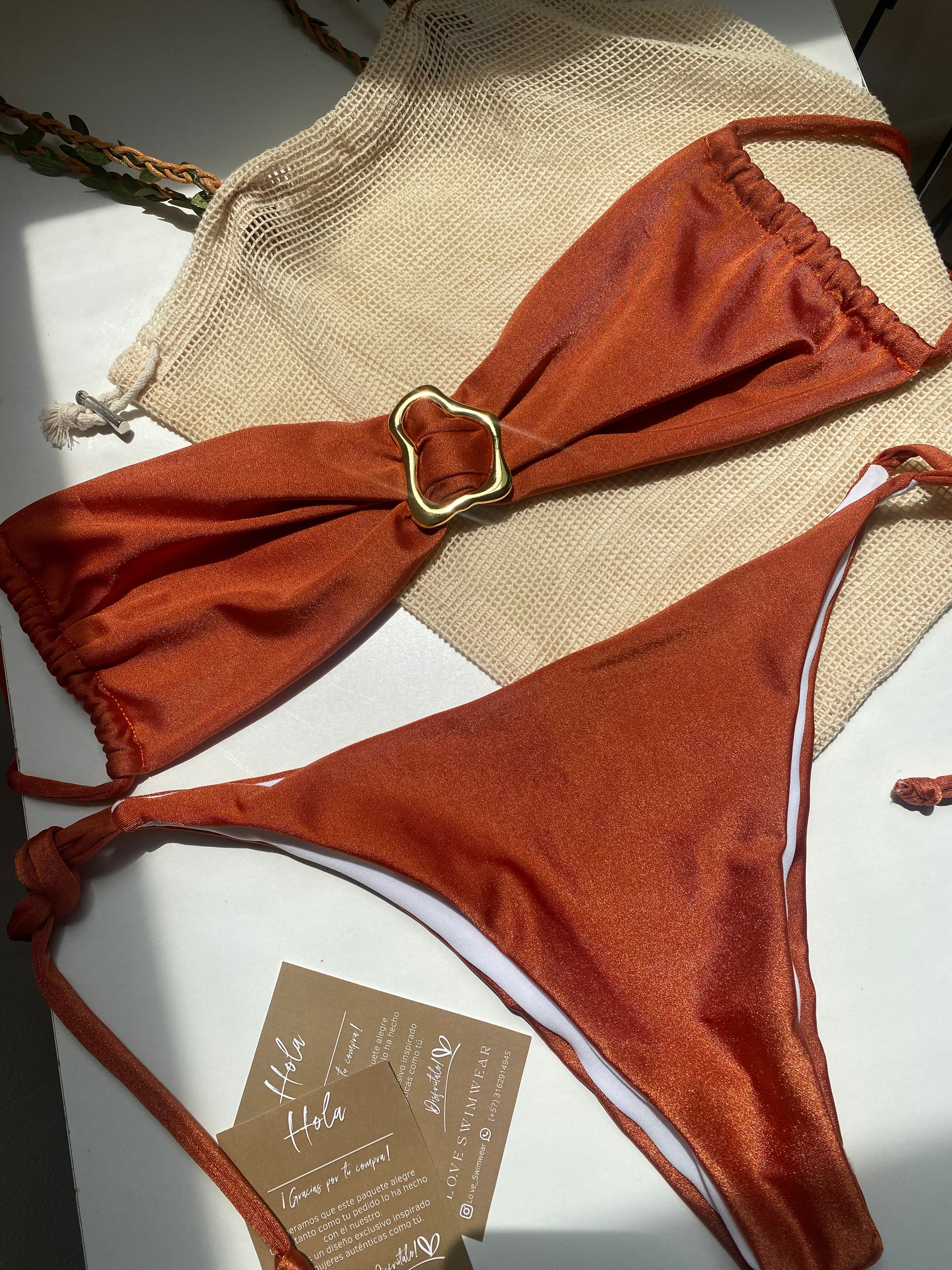 Bikini Paola Terracota